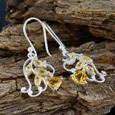 Isabelle Yellow Dangle Earrings for Chic Style